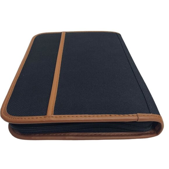 CAMBRIDGE Planner Organizer Zip Around Binder 8x10.25" Vintage w/ some Inserts - Picture 7 of 10